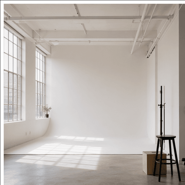 Foto studijos interjeras